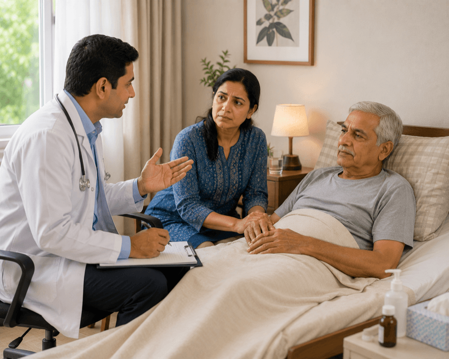 Doctor Consultation - Bed Ridden Patients